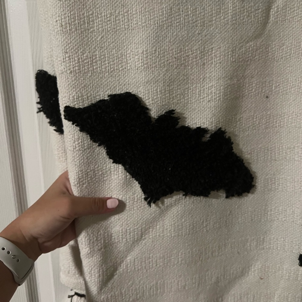 Rachel Zoe Halloween Bat Blanket